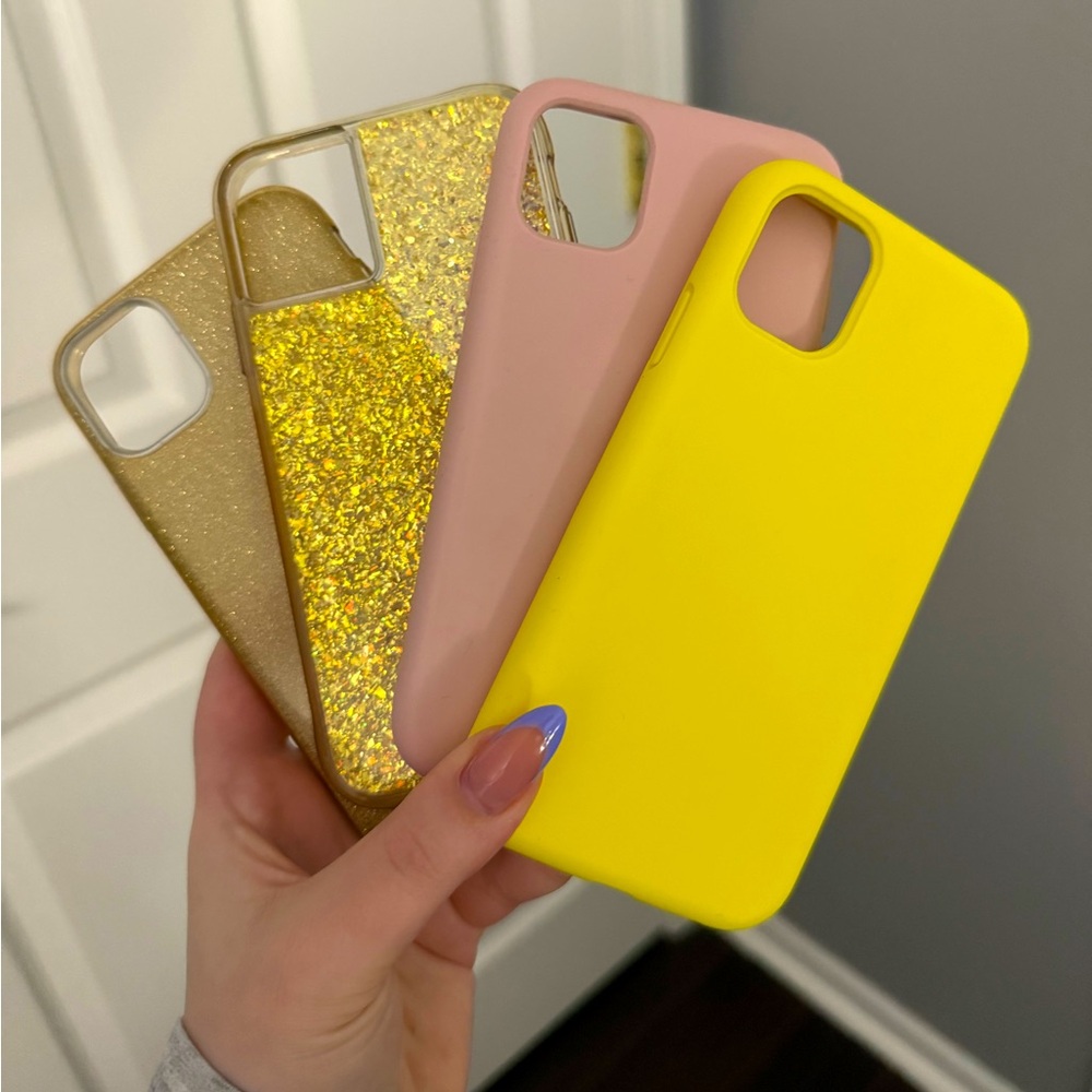 4-Piece iPhone 13 Pro Max Phone Case Set